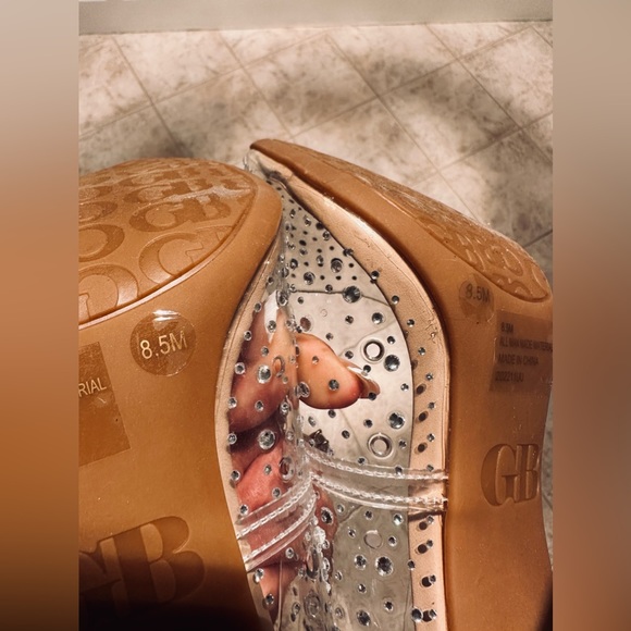 Gianni Binni Crystal Stiletto Pumps - Picture 8 of 8